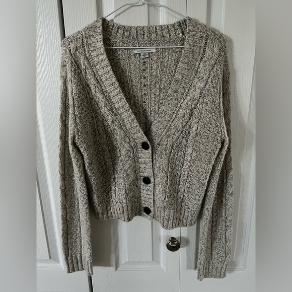 NWOT American Eagle Cropped Cardigan - Picture 1 of 5